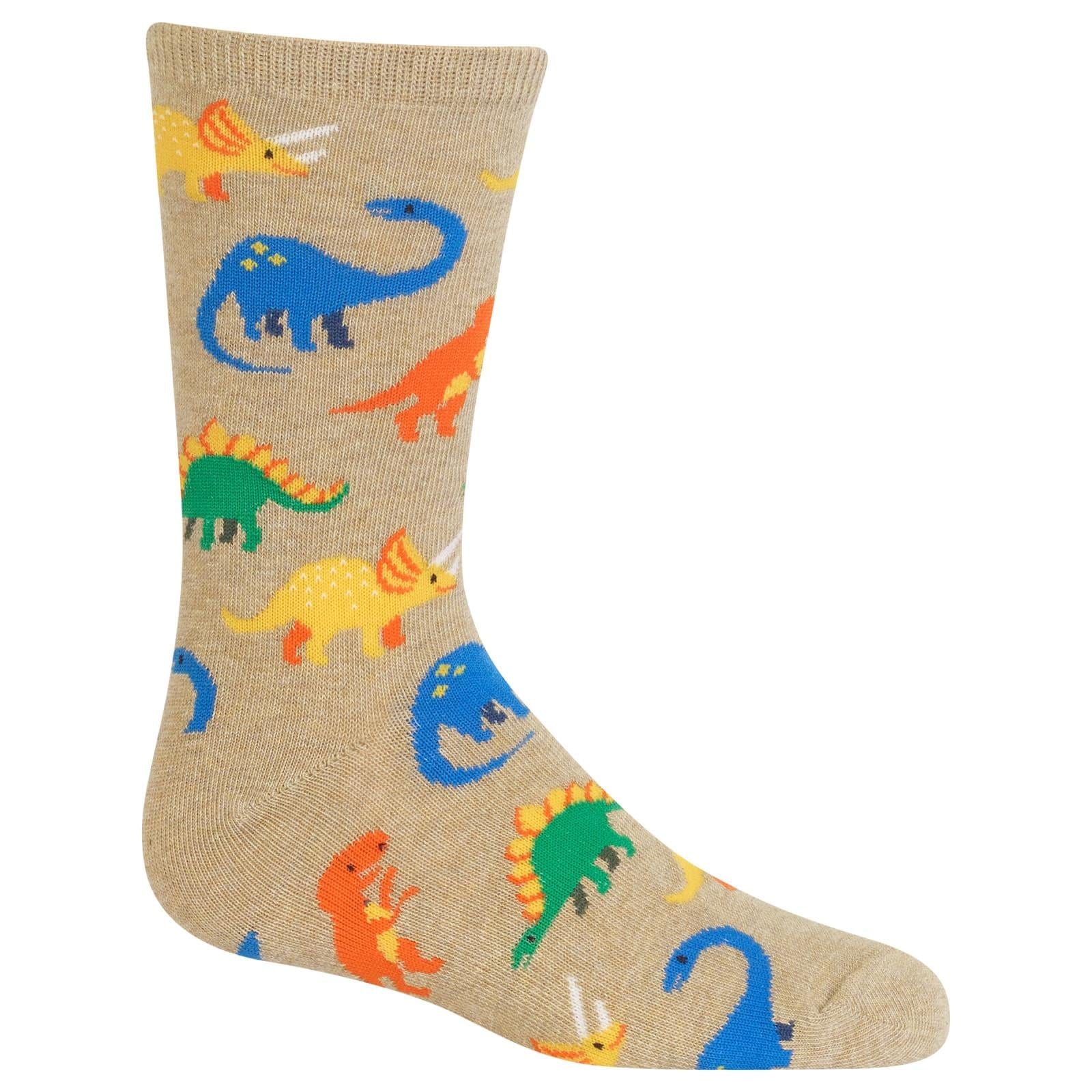 Dinosaur Kids Crew Socks