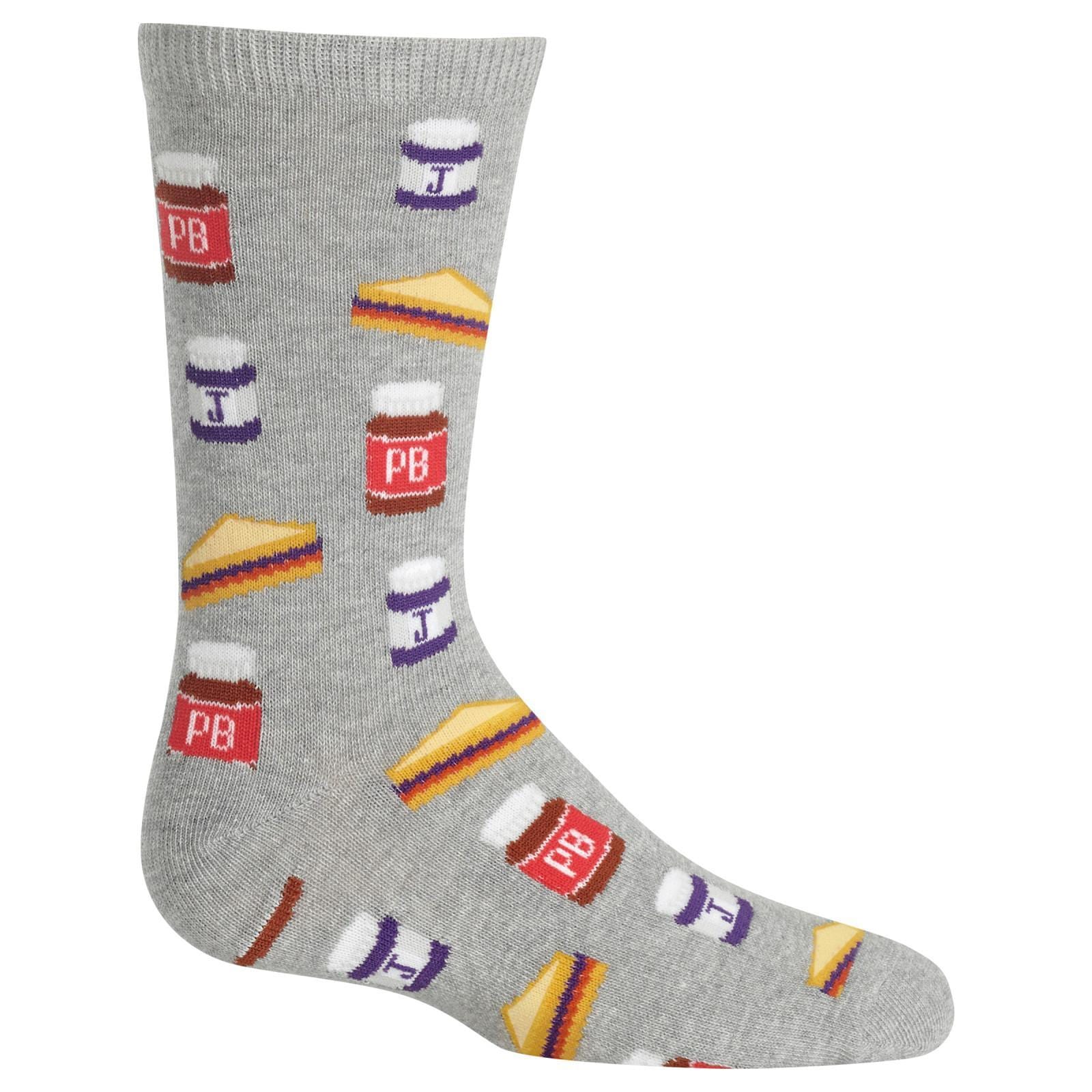 Peanut Butter and Jelly Kid’s Crew Socks