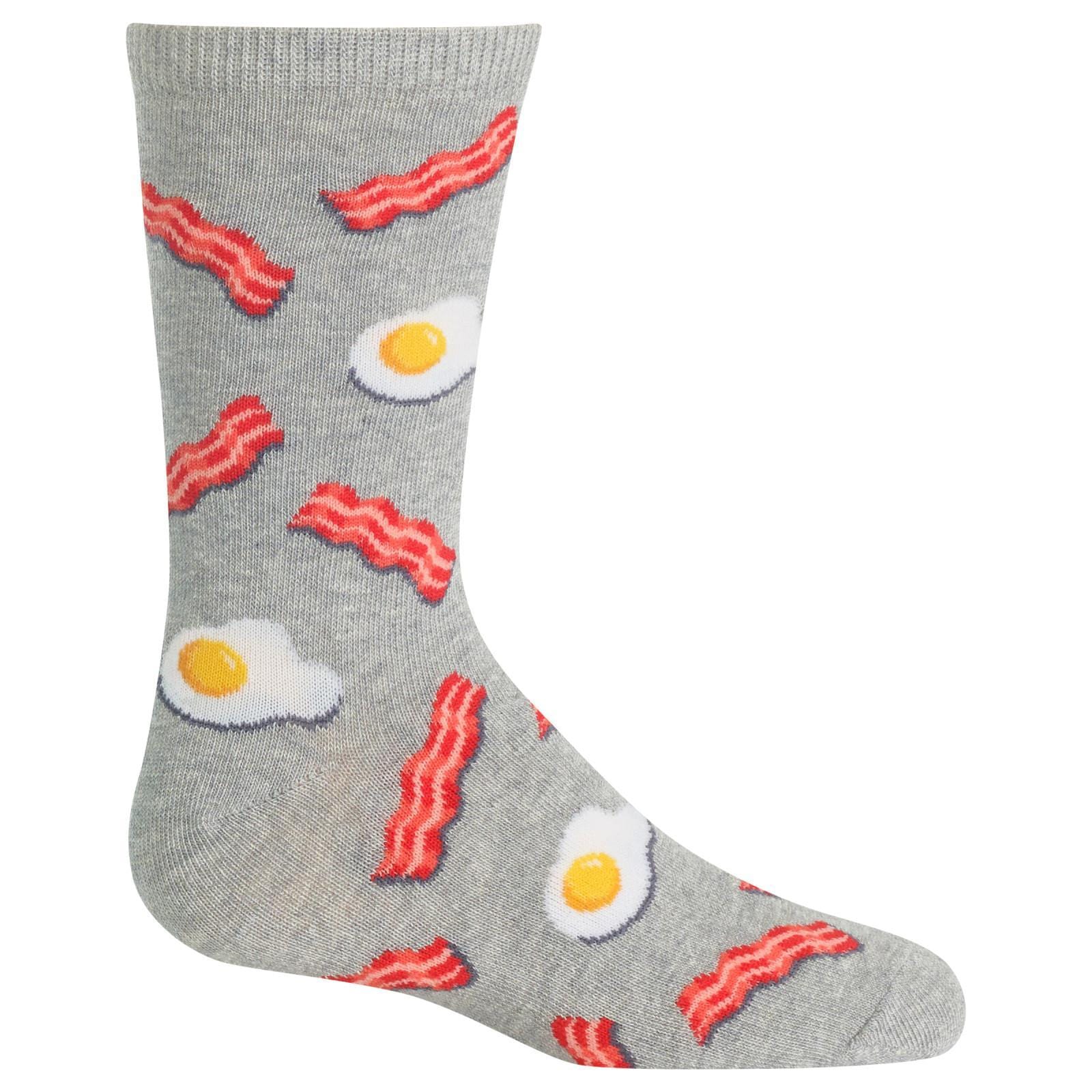 Eggs and Bacon Kid’s Crew Socks