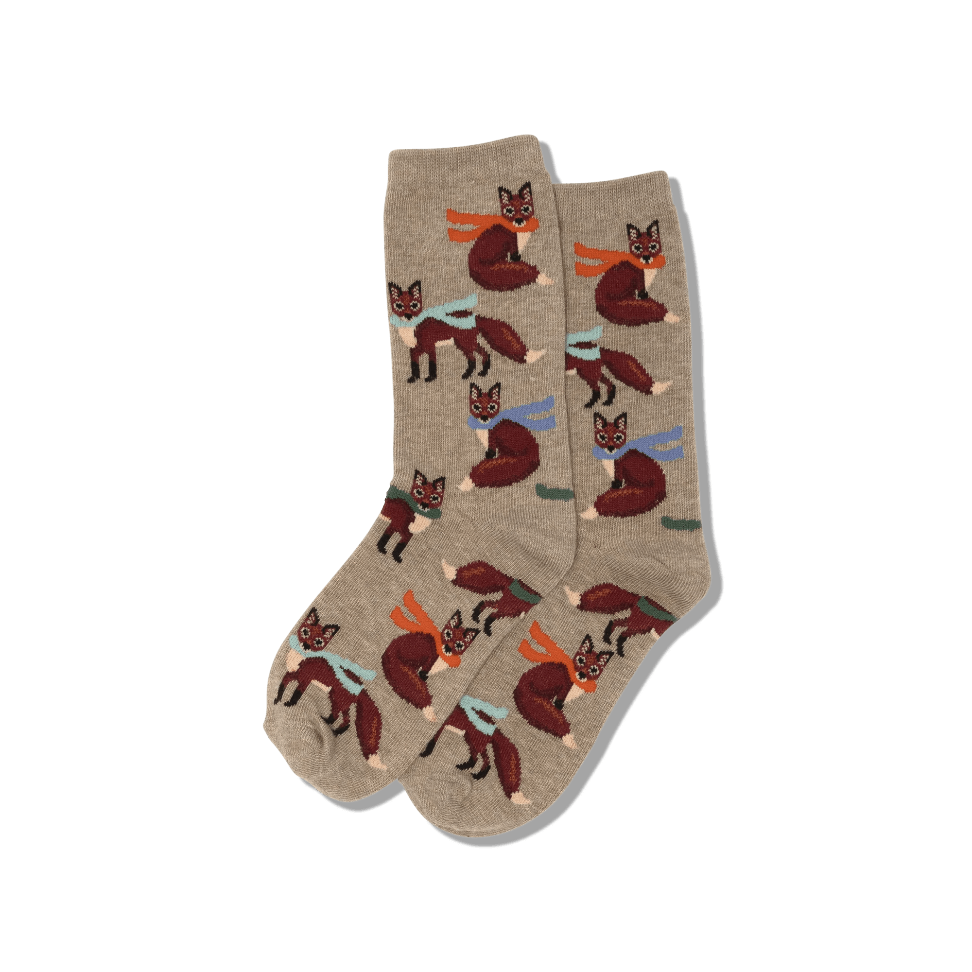 Winter Foxes Kid’s Crew Socks