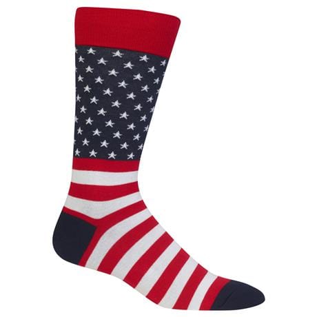 Starry Flag Men’s Crew Socks