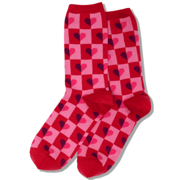 Half Hearts Socks Women’s Crew Sock