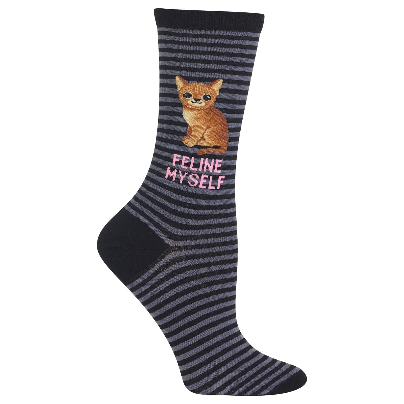 Feline Myself Women’s Crew Socks