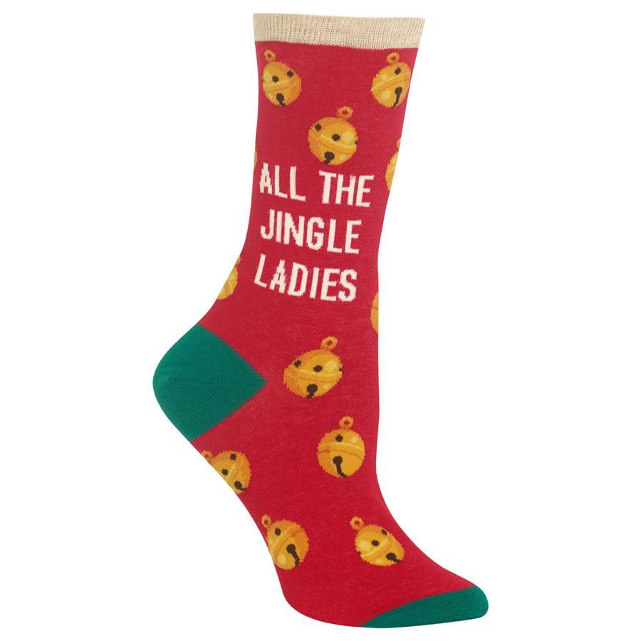 All The Jingle Ladies Women’s Socks