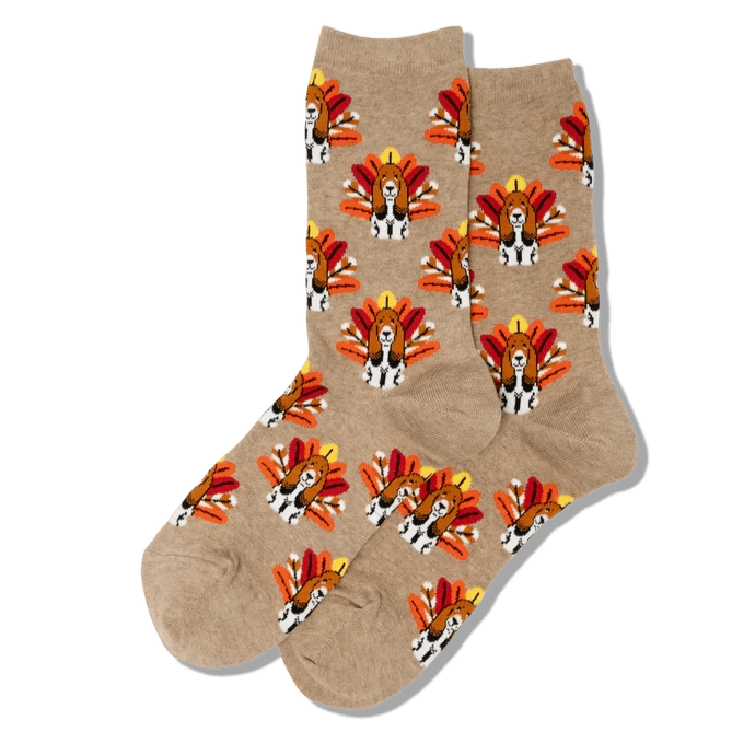 Turkey Dog Women’s Crew Socks