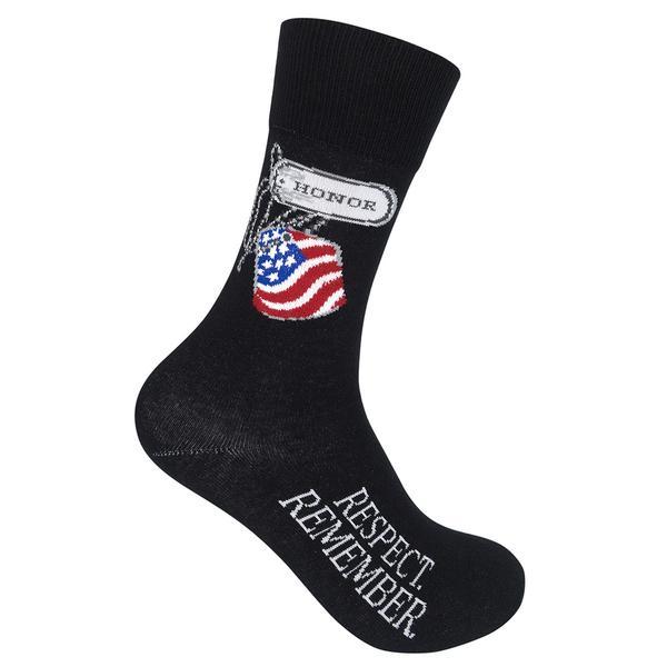 Honor Respect Remember Socks Unisex Crew Sock