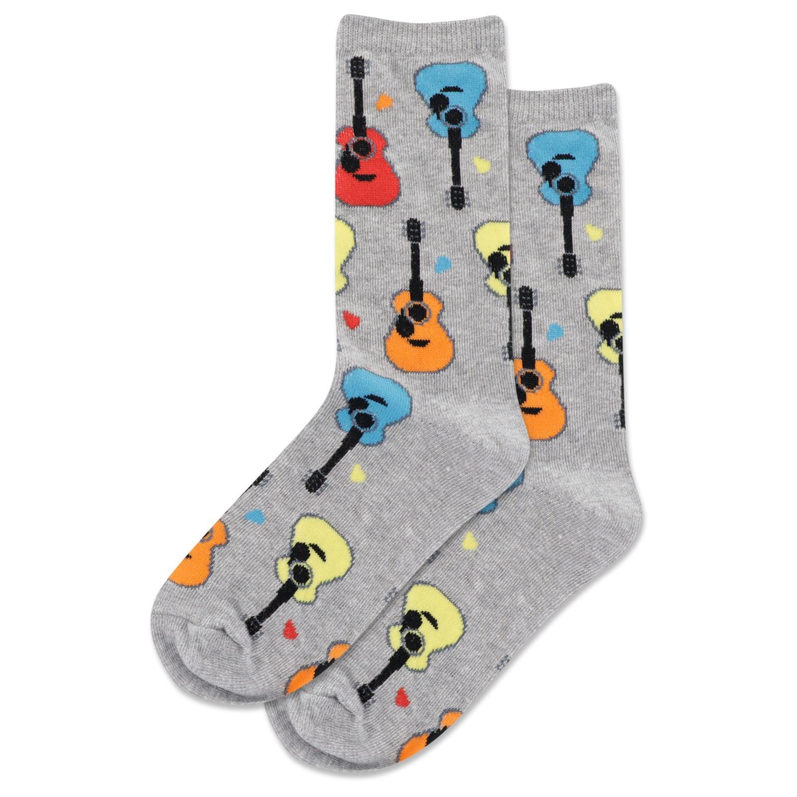 Guitars Kids Crew Socks