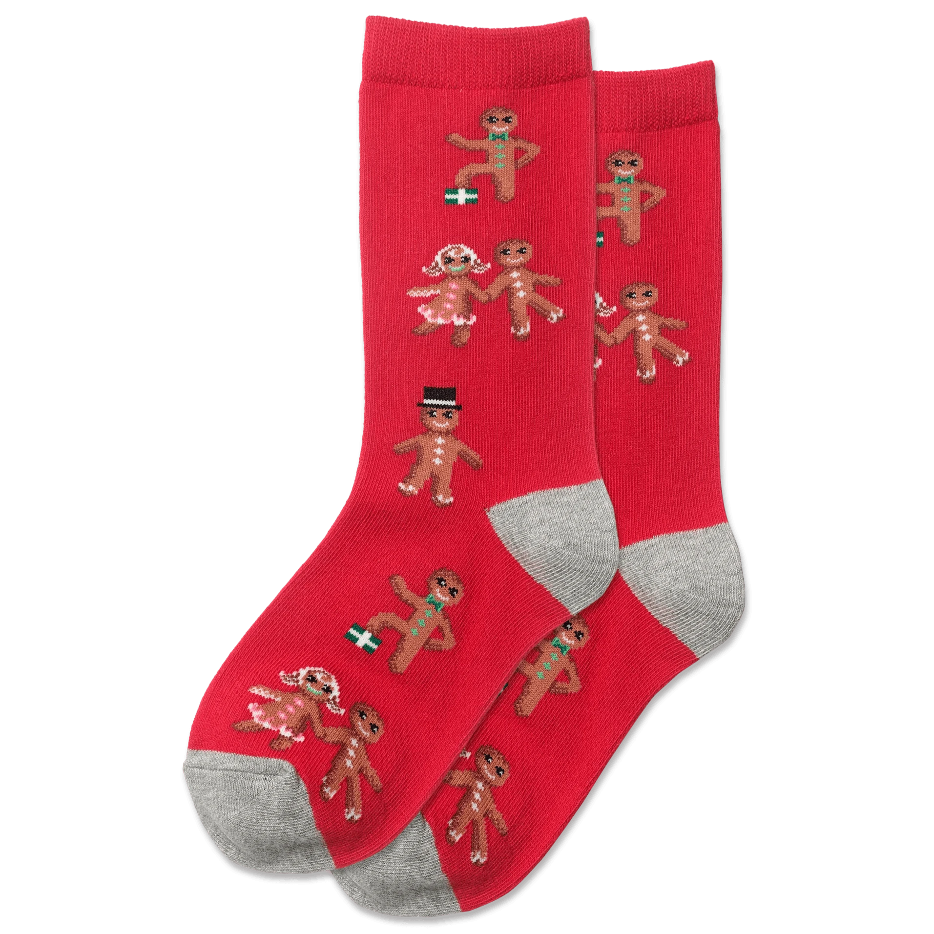 Gingerbread Cookies Kid’s Crew Socks