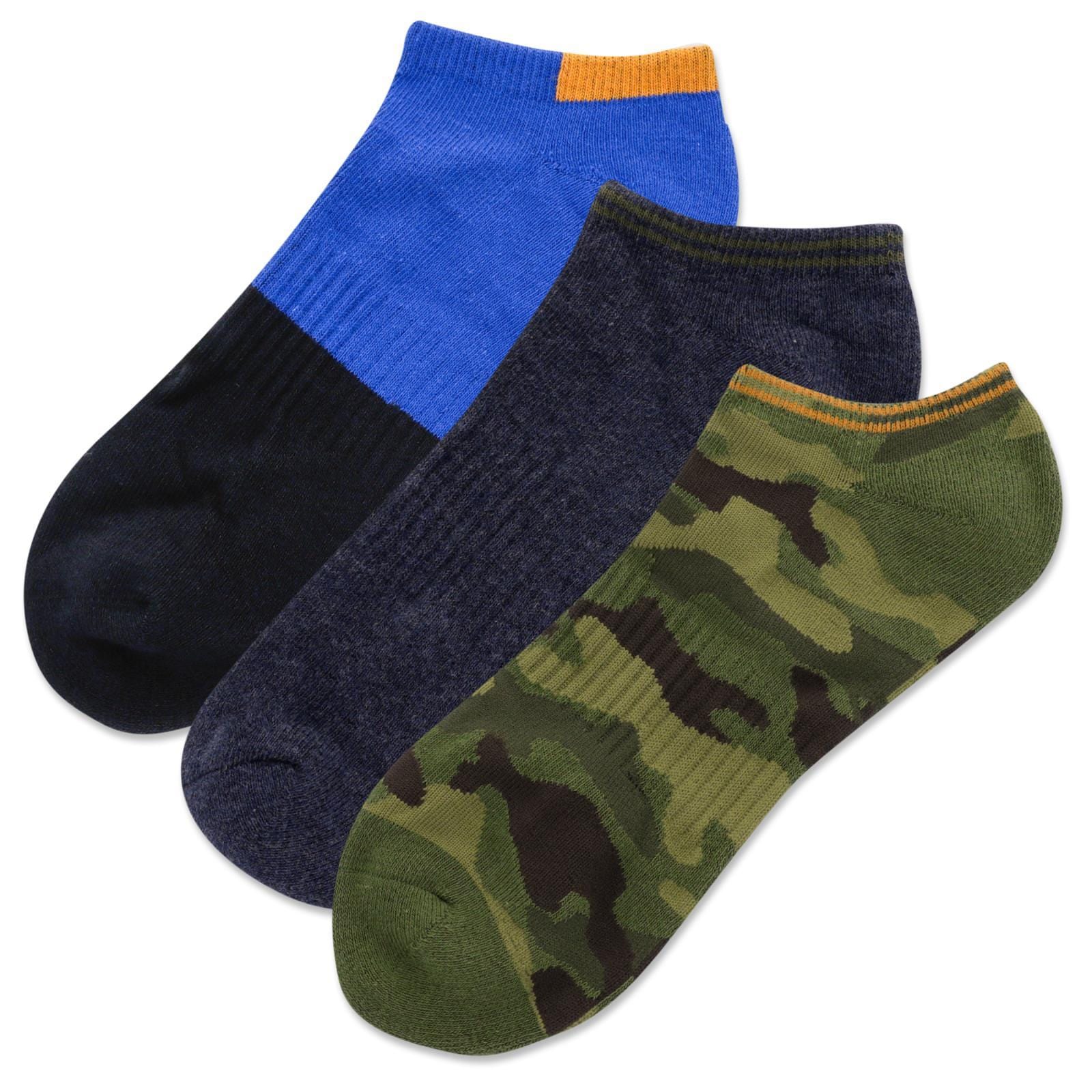 Camouflage Men’s Low Cut 3 Pack