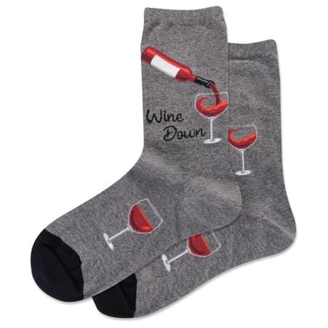 Wine Down Women’s Crew Socks