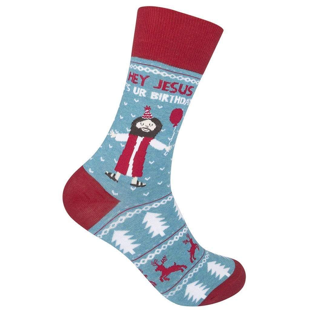 Hey Jesus It’s Your Birthday Unisex Crew Socks