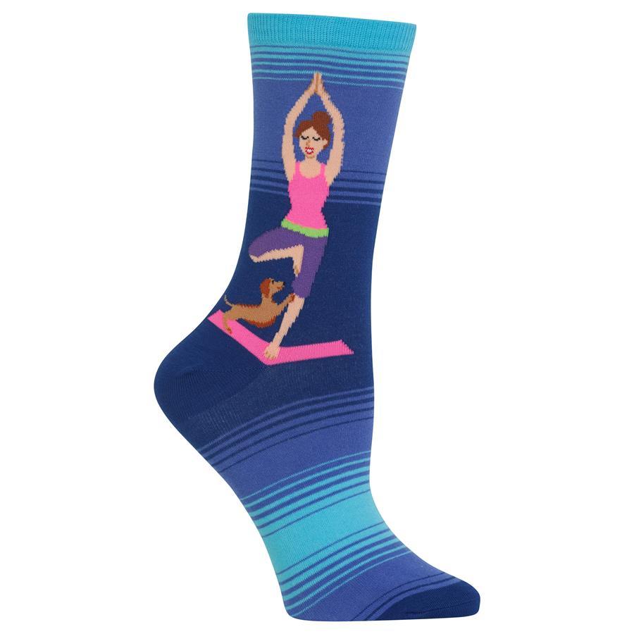 Yoga Girl Socks Women’s Crew Sock