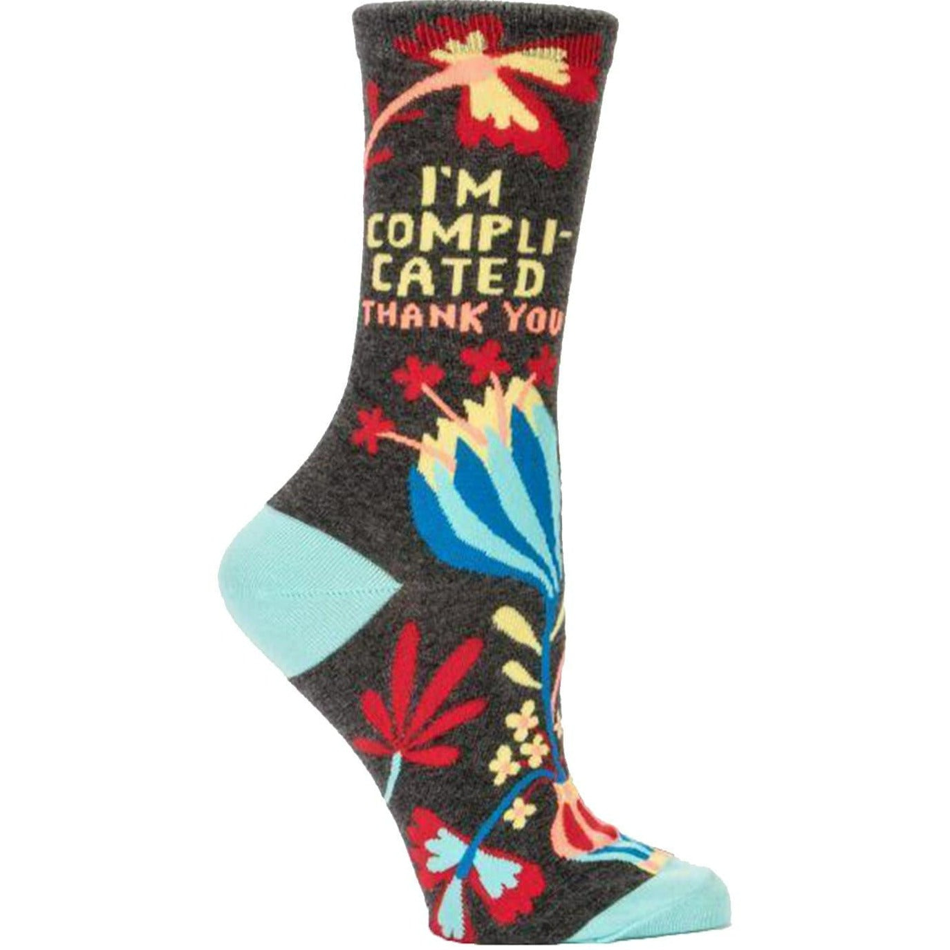 I’m Complicated Socks Women’s Crew Sock