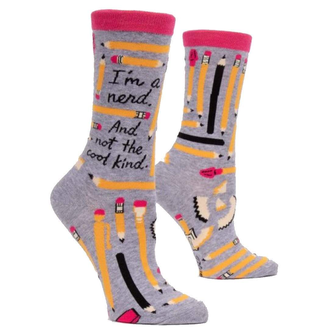 I’m A Nerd Women’s Crew Sock