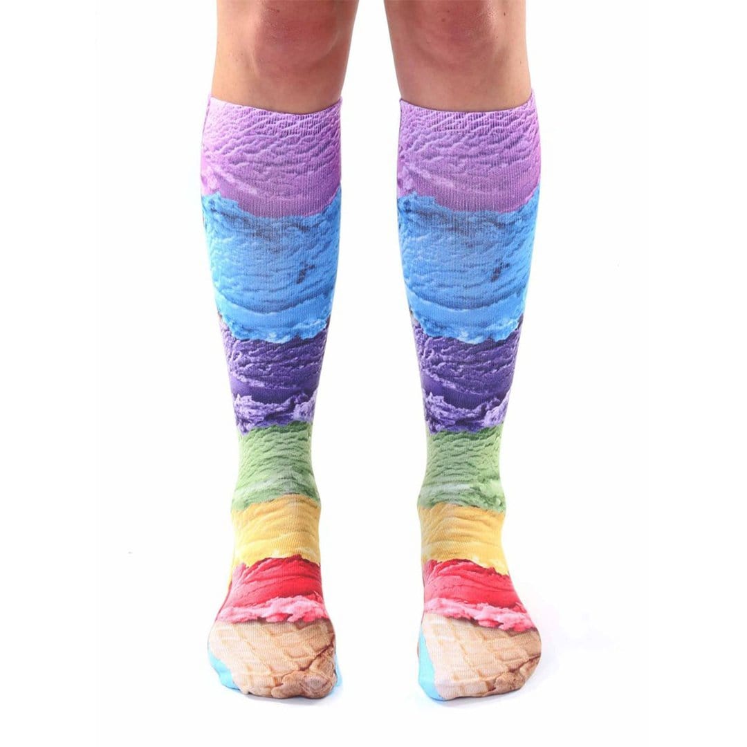 Ice Cream Unisex Knee High Socks