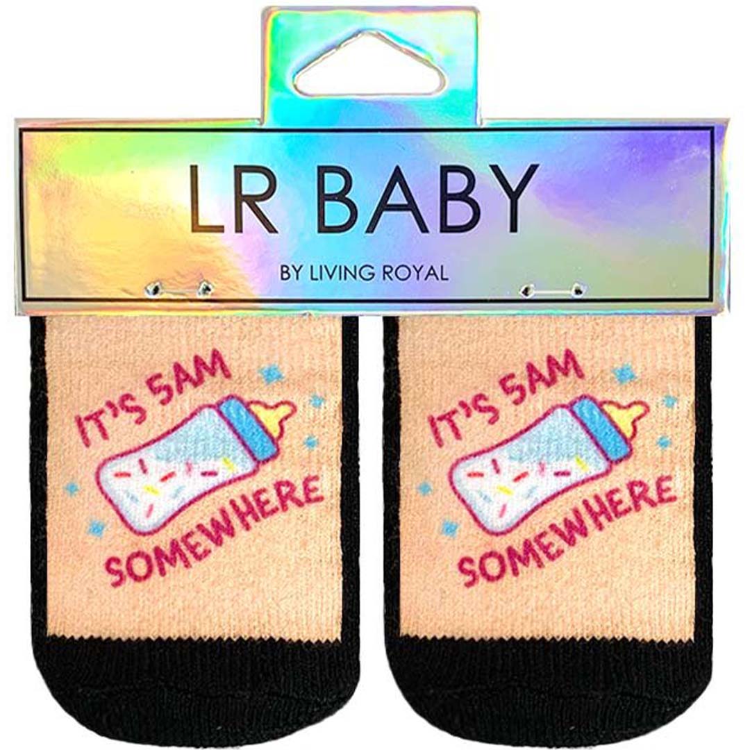 It’s 5am Somewhere Baby Socks