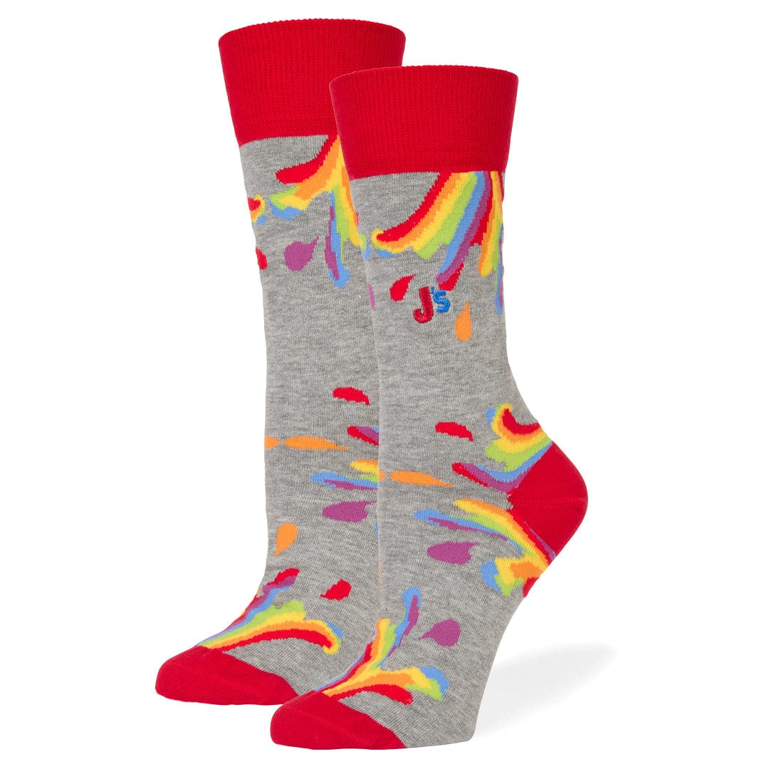 Pride Splash Women’s Crew Socks