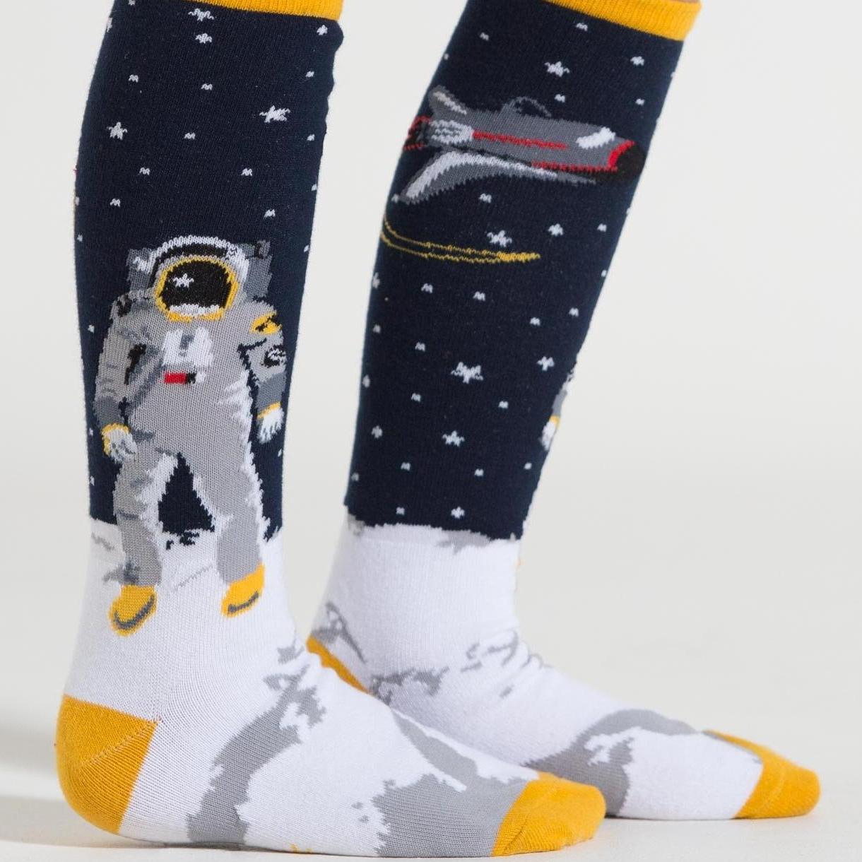 “One Small Step” Junior Knee High Socks