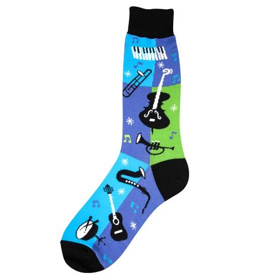 Jazz Socks Men’s Crew Sock