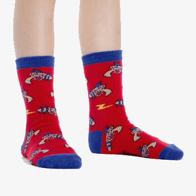 Rayguns Youth Crew Socks