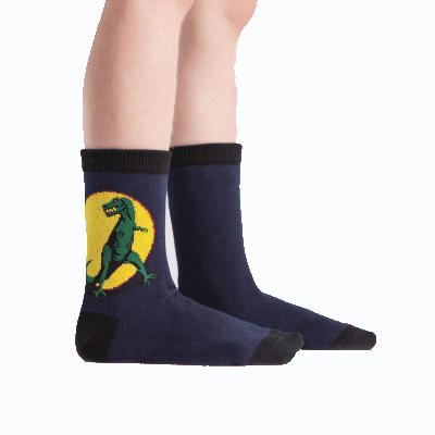 T-Rex Junior Crew Socks Ages 7-10