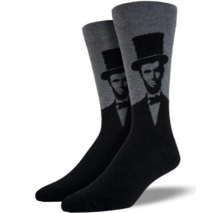 Abraham Lincoln Socks Men’s Crew Sock