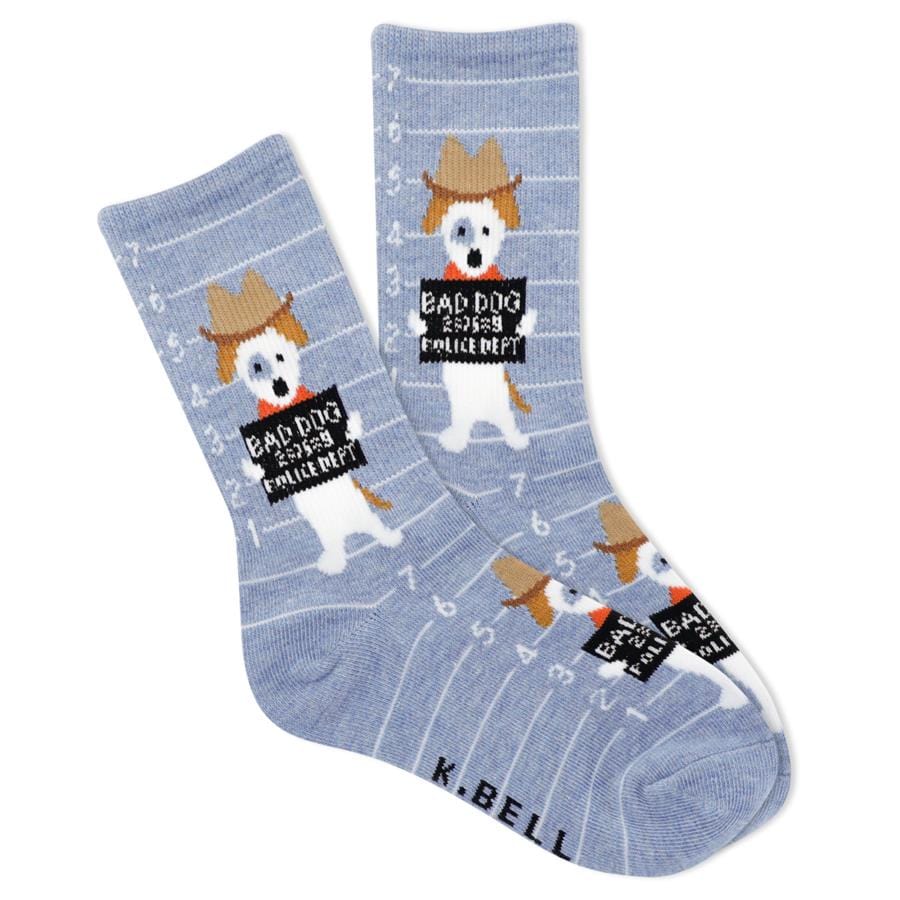 Bad Dog Kid’s Crew Socks