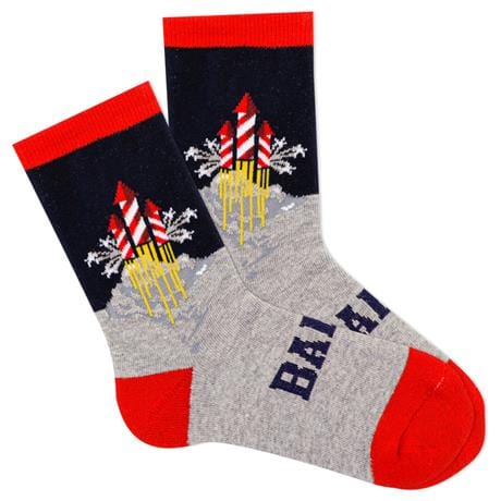 Bang Fireworks Kid’s Crew Socks