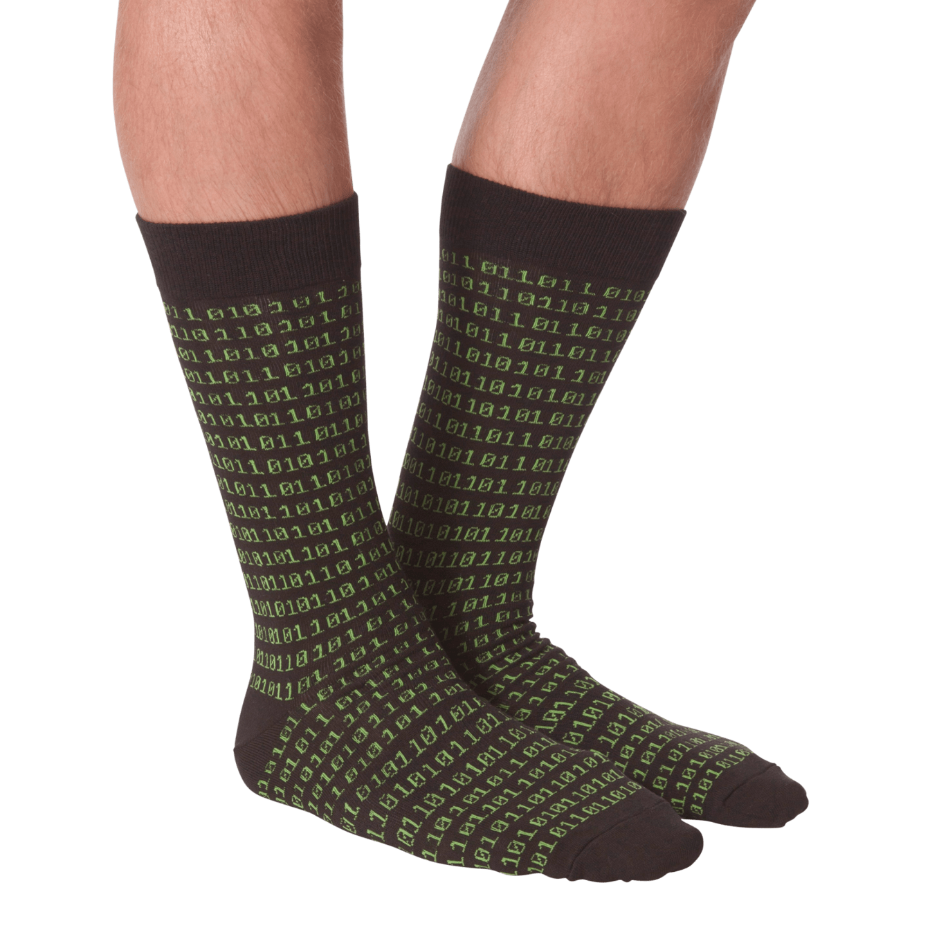 Binary Tech Men’s Crew Sock