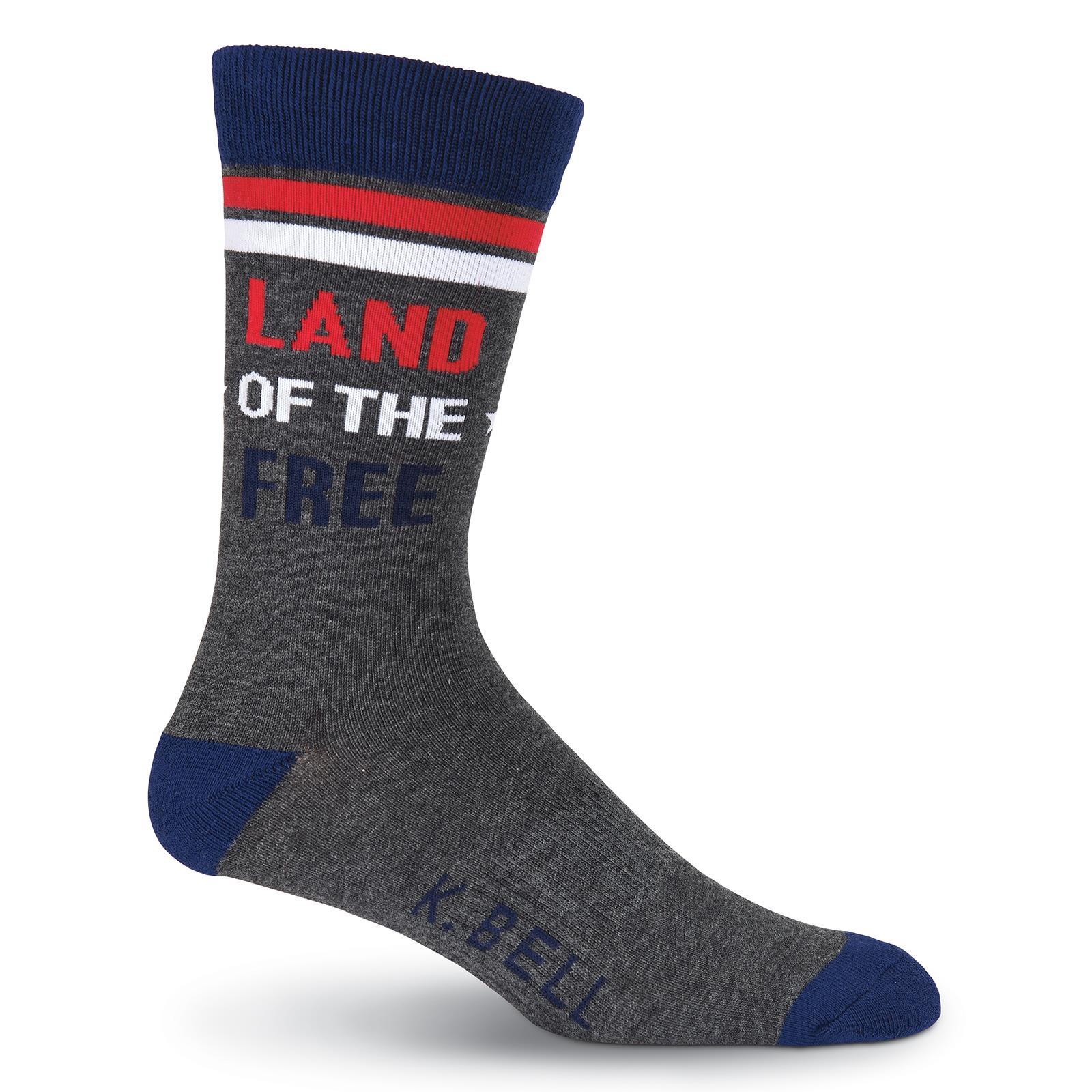 Land of the Free Socks Men’s Crew Sock