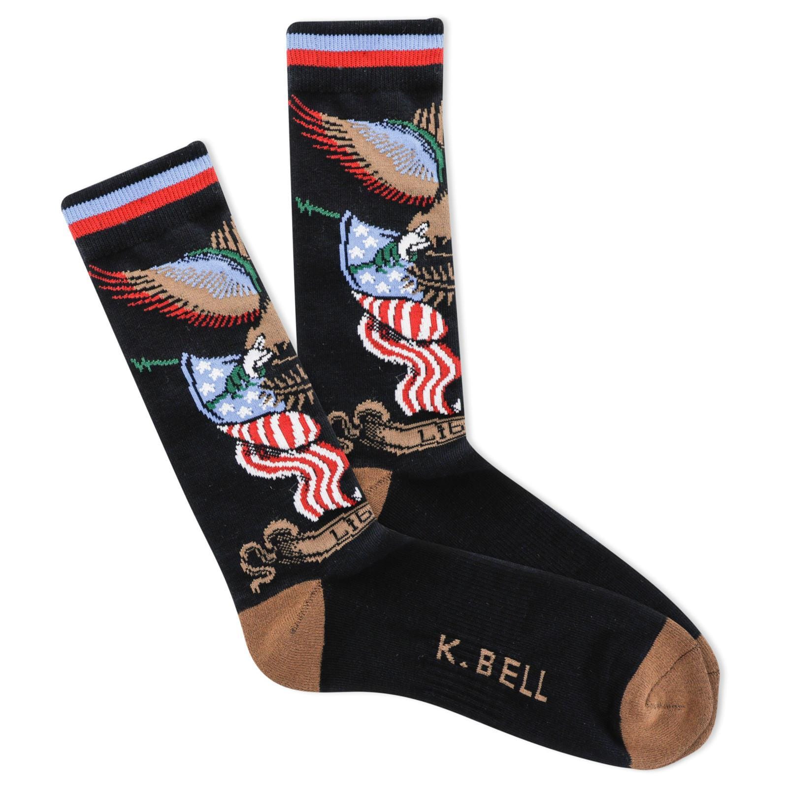 Tattoo Eagle Men’s Crew Socks