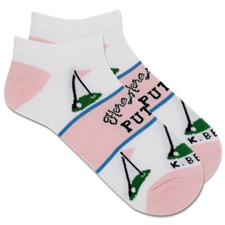 Here For The Putts Women’s Ankle Socks