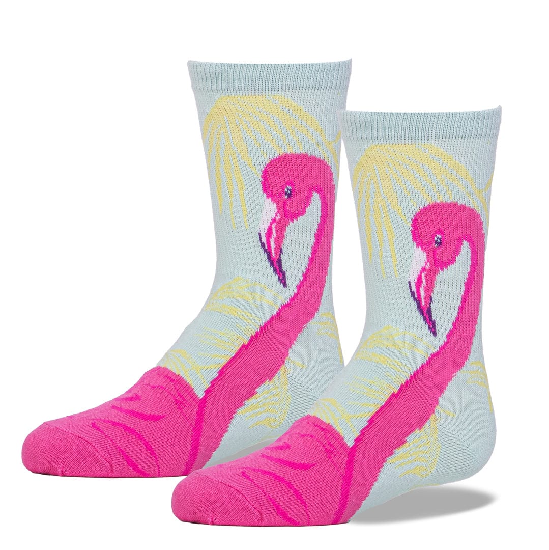 Kid’s Flamingo Crew Socks