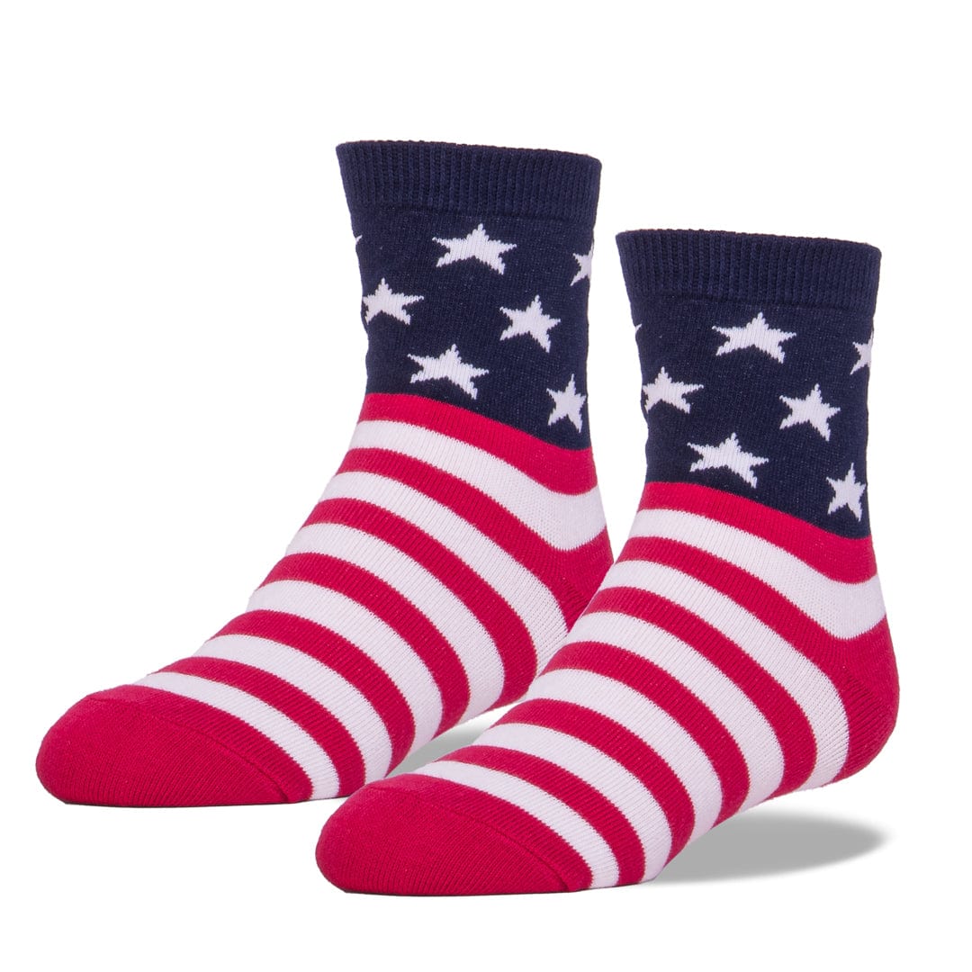 Kid’s Stars and Stripes Crew Sock