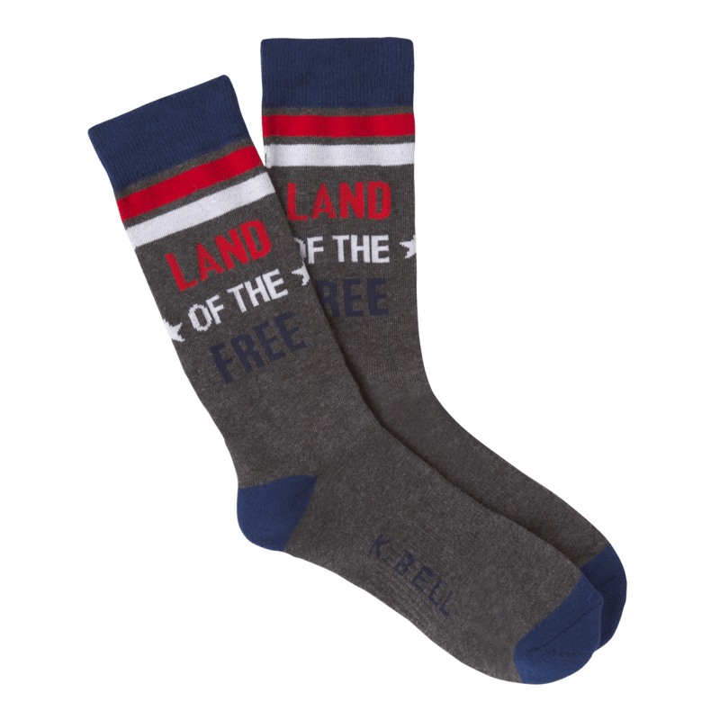 Land of the Free Socks Men’s Crew Sock