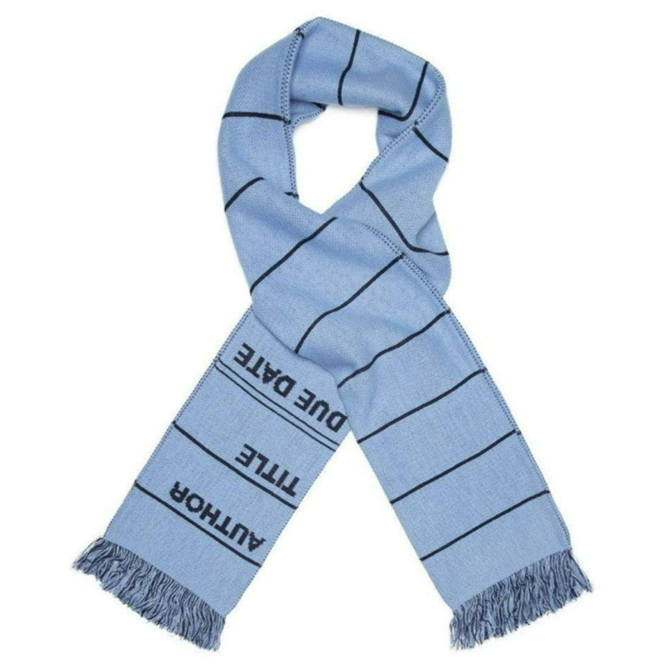 Library Card Scarf