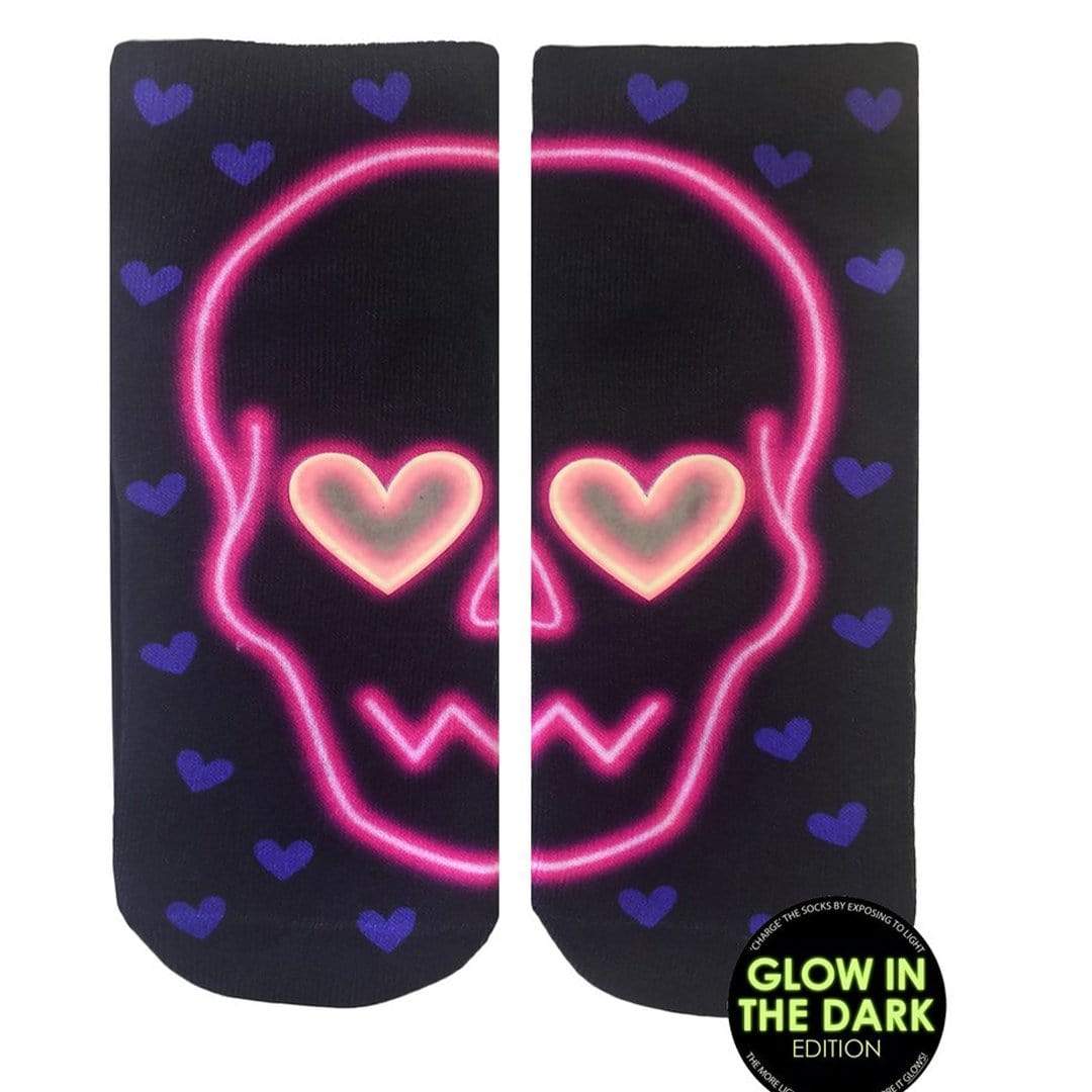 Love Skull Unisex Ankle Sock