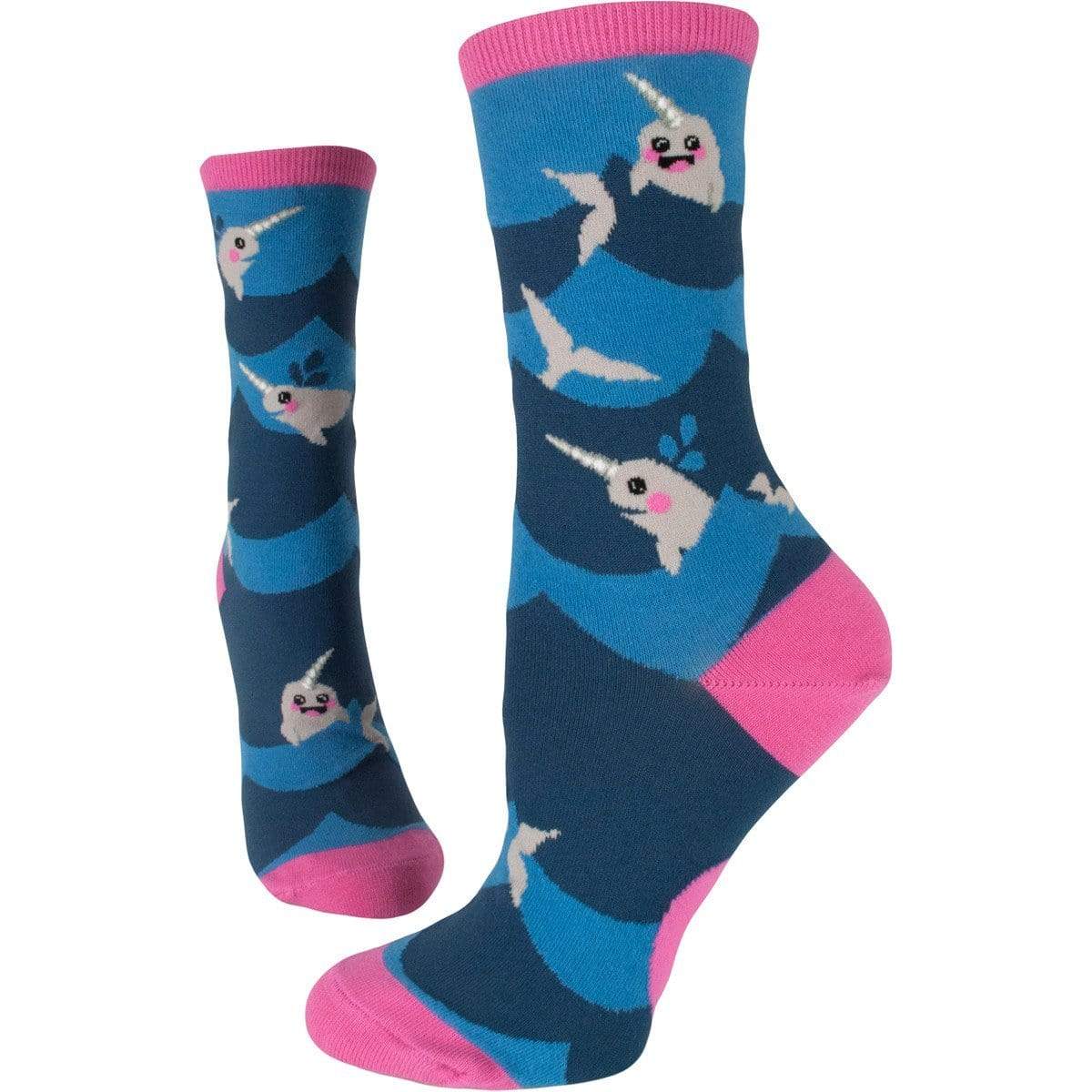 Lil’ Narwhal Socks Women’s Crew Sock