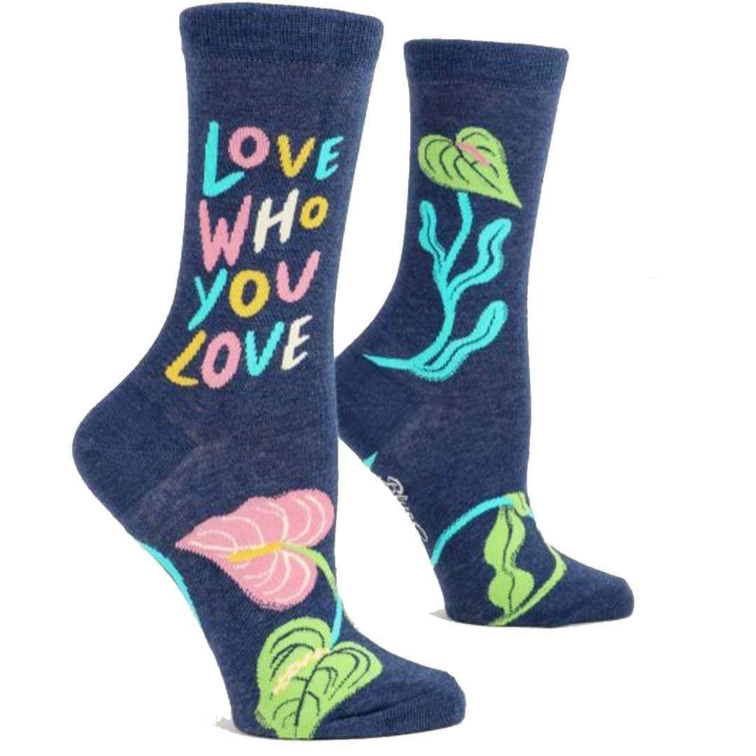 Love Who You Love Crew Socks