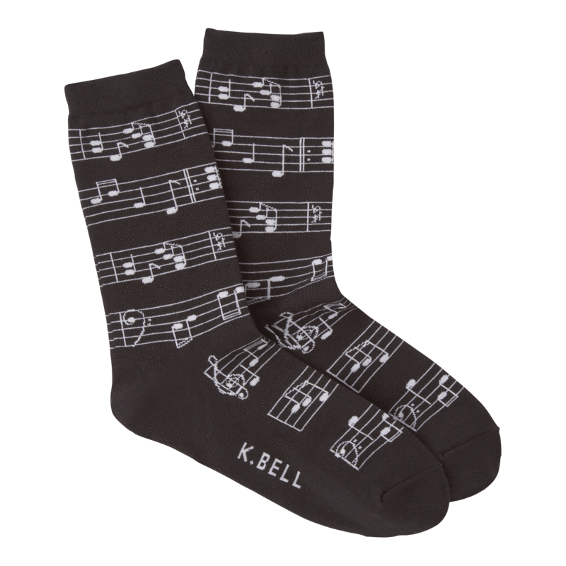 Black Making Music Women’s Crew Sock