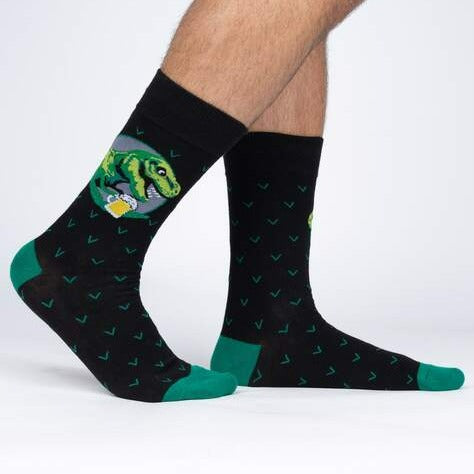 Brewed To A T Men’s Crew Socks