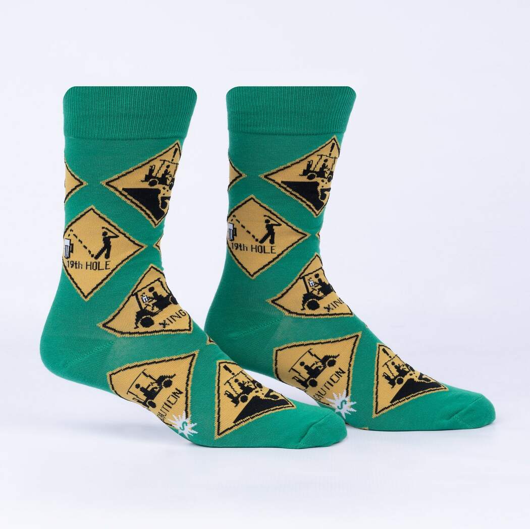 Golf Xing Men’s Crew Socks