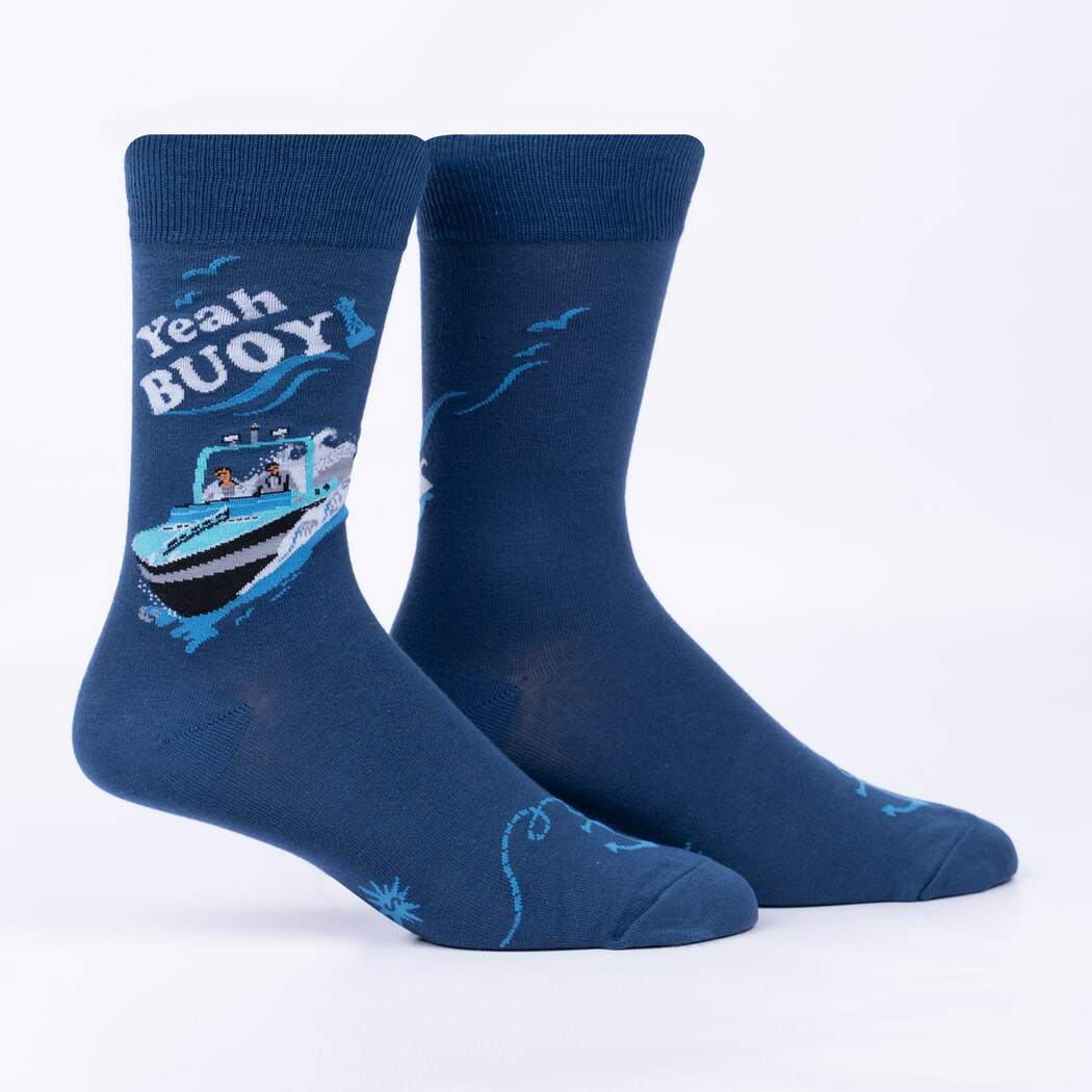 Yeah Buoy! Men’s Crew Socks