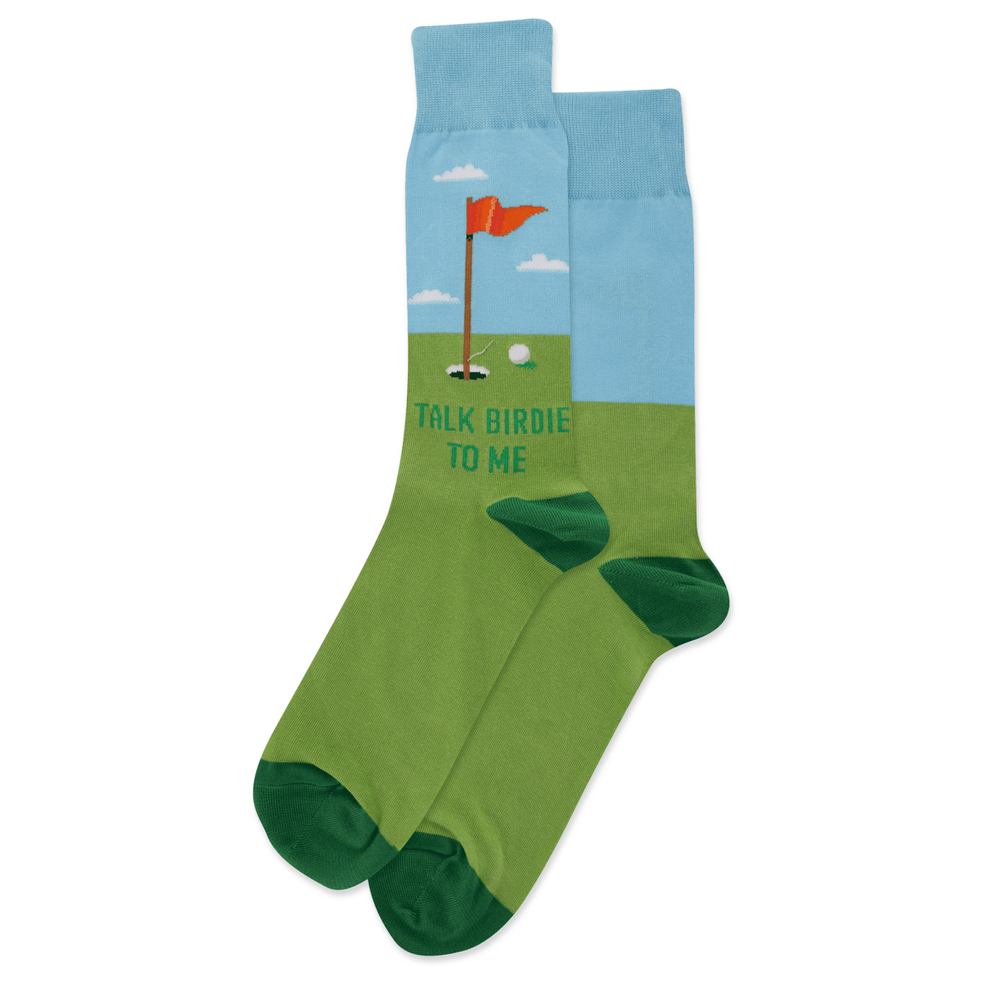 Talk Birdie To Me Men’s Crew Socks