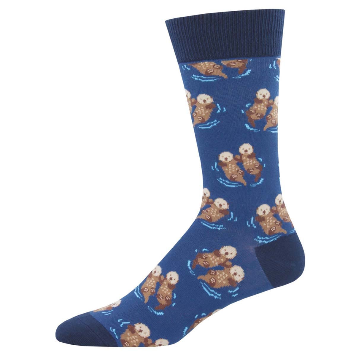 Significant Otter King Size Men’s Crew Socks