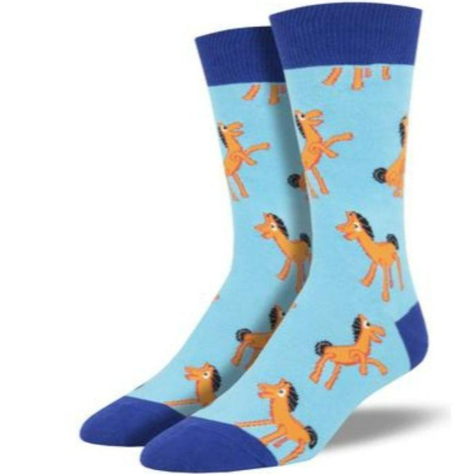 Playful Pokey Men’s Crew Sock