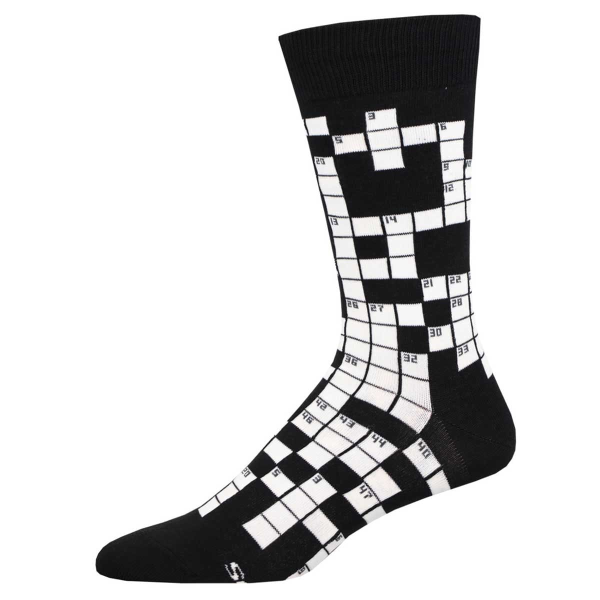 Sunday Crossword Men’s Crew Socks