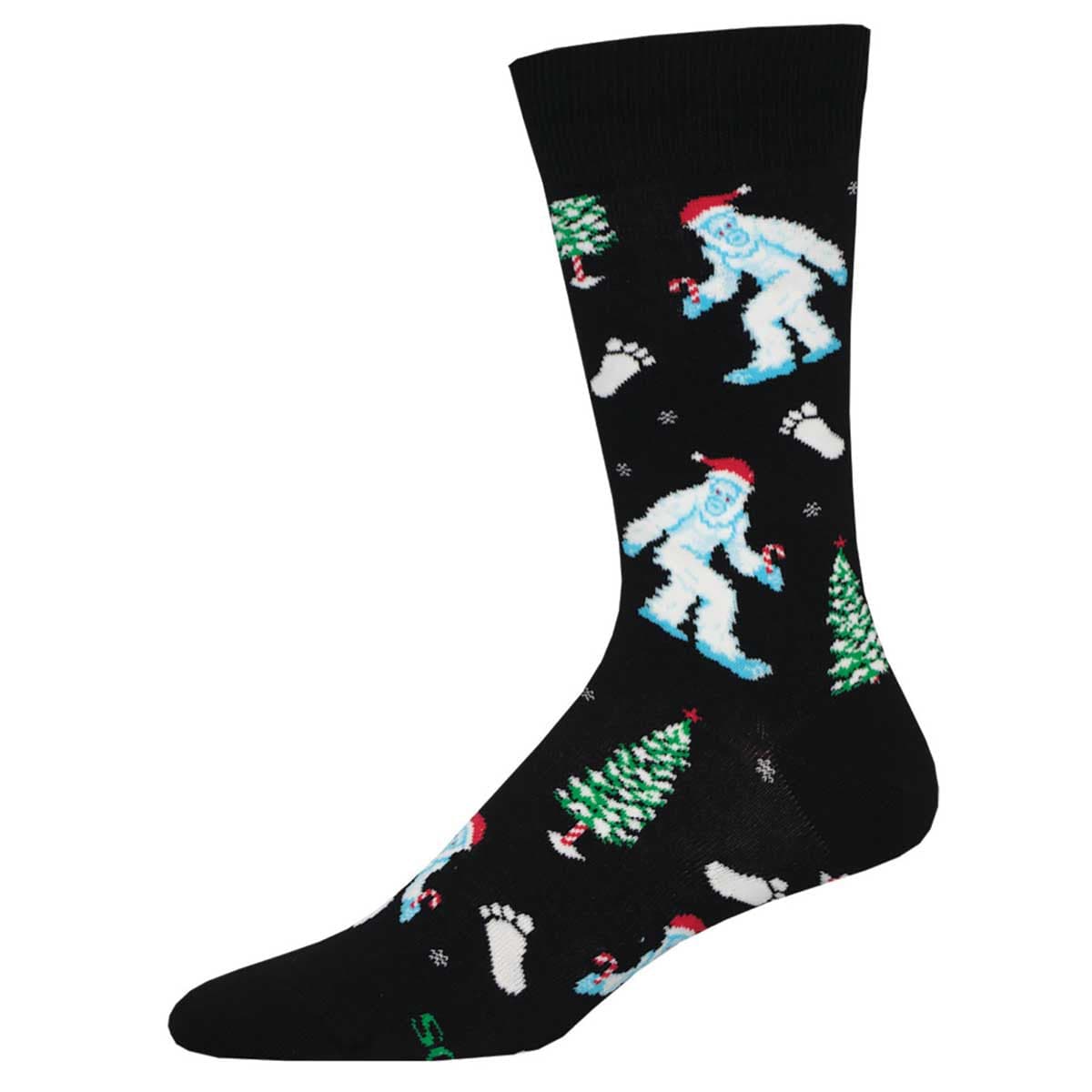 Is it Christmas Yeti? Men’s Crew Socks