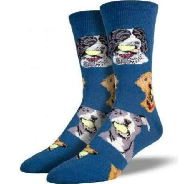 Ball Dog Socks Men’s Crew Sock