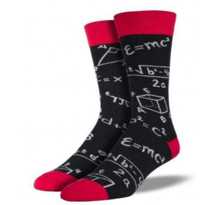 Math Socks Men’s Crew Sock